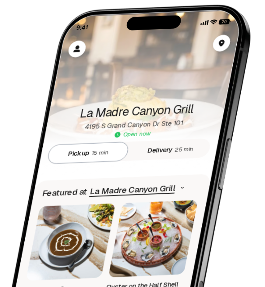 La Madre Canyon Grill app preview